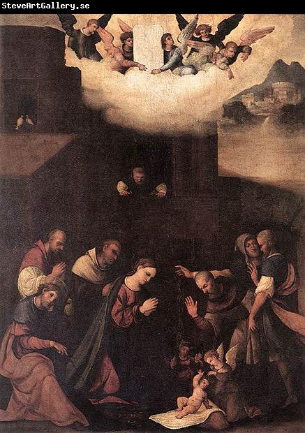 Ludovico Mazzolino The Adoration of the Shepherds